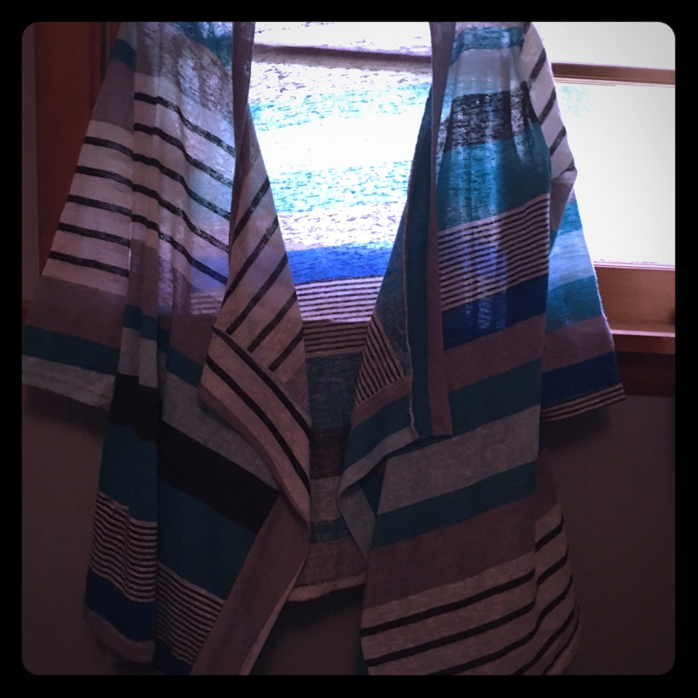 A geometric cardigan